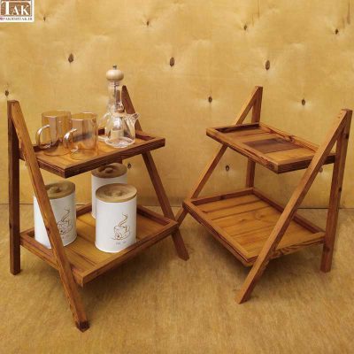 استند چوب ترمو دو طبقه آیدین