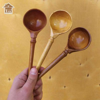 قاشق-چوبی-ساده