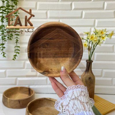 کاسه-چوبی-گرد-کوچک-چوب-گردو-3