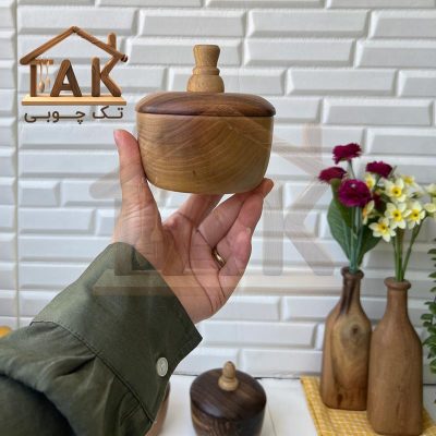 قندان-چوبی-لوکس-چوب-گردو-مدل-بلوط---3